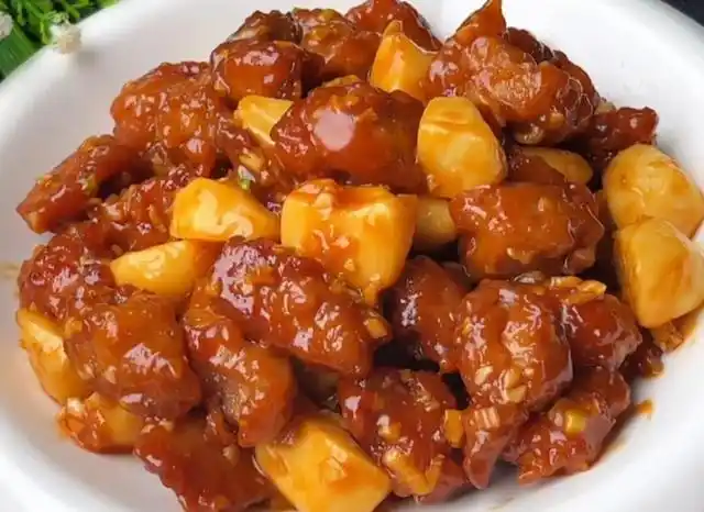 福建传统名菜荔枝肉口感酸甜,外酥里嫩,制作简单,好吃不腻