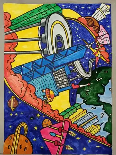 科幻画获奖喜报