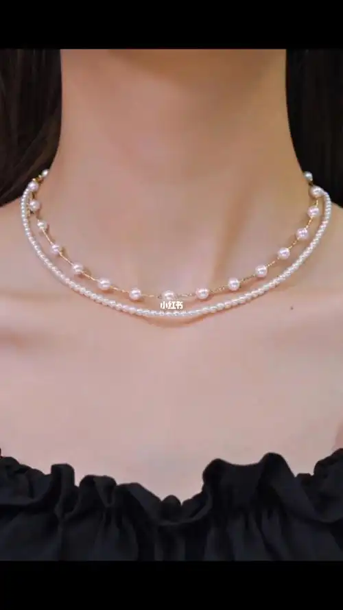 超级美的满天星珍珠项链