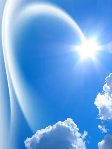 蓝天白云与阳光高清图片图片下载(图片id:59158)