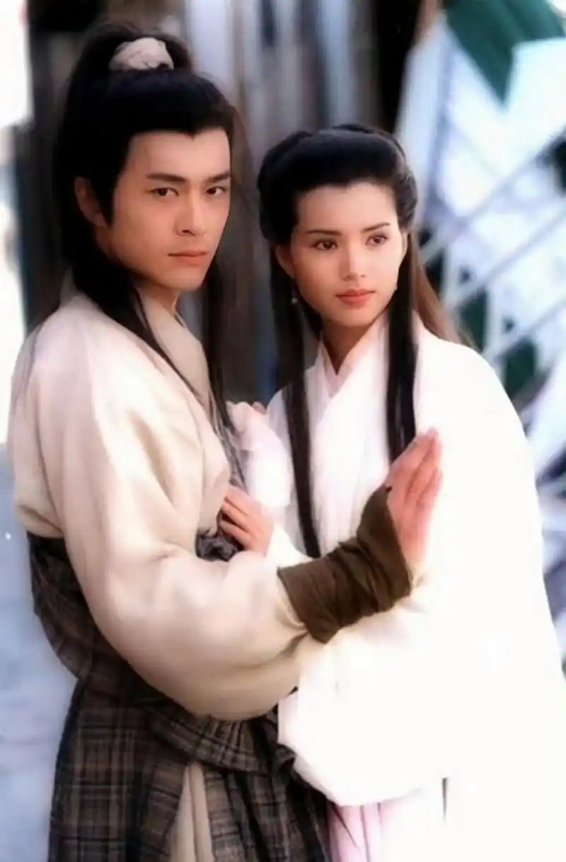 经典港剧1995年版本《神雕侠侣》,看到古天乐和李若彤就是美好的童年