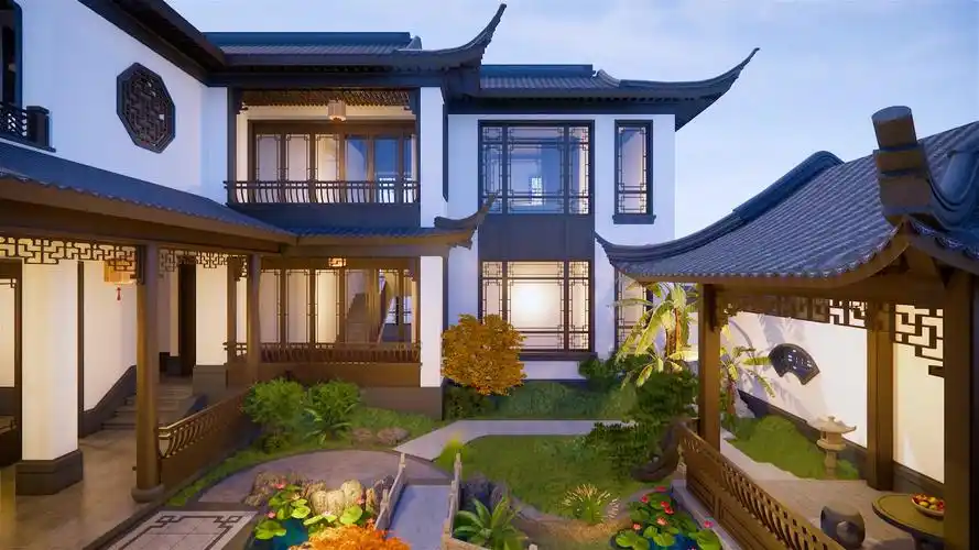 苏式合院自建房的建筑风格有哪些特点?