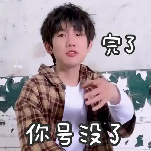 饭制王源表情包合集 快来抱走这个可爱源