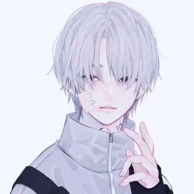 汐颜.动漫男头/高冷/成熟/微丧