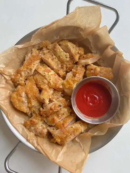 我发现了一款超超好吃,做法巨简单,还不用油炸的脆皮鸡排!