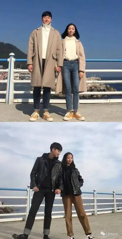 以后有了身高185的男朋友,就跟他这样穿情侣装