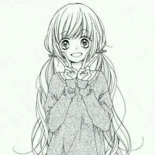 简笔画 黑白素描女头像 - 图片搜索