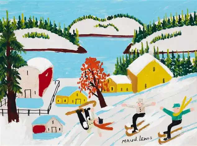 发几张莫娣刘易斯的明媚画