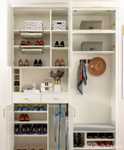 玄关鞋柜不同风格 柜内布局分享