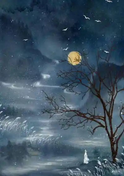 古风大红背景图