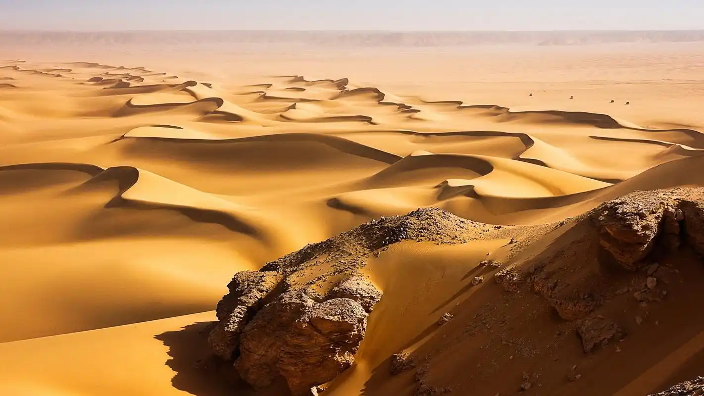 沙漠沙丘风光高清win7电脑桌面主题壁纸(二)