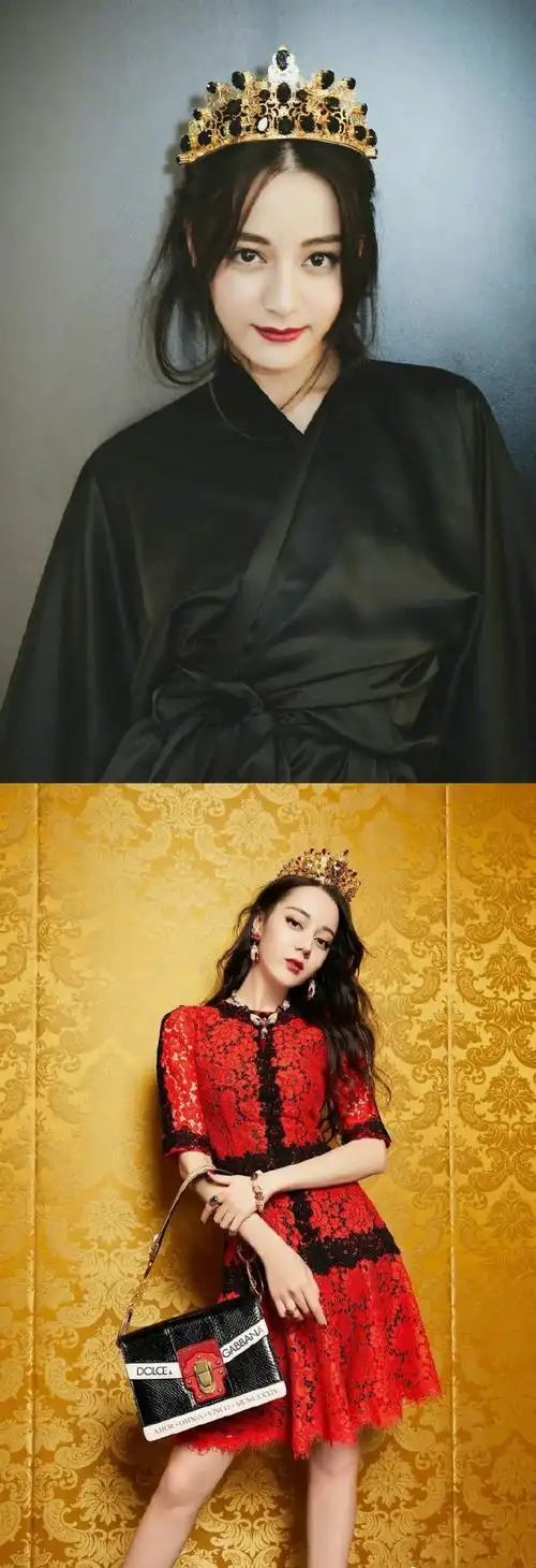 迪丽热巴皇冠造型小合集冷艳高贵的公主惊动红尘 一眼万年#迪丽热巴