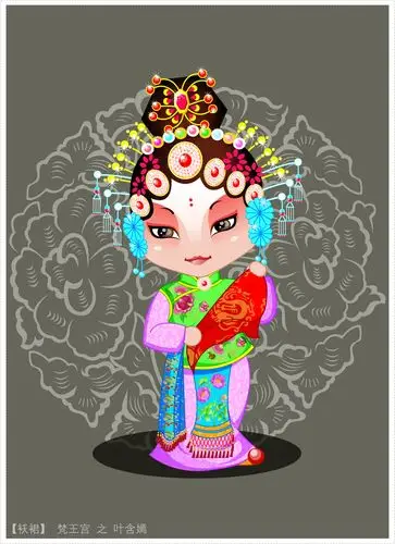 卡通京剧人物图片第1张