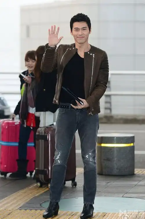 玄彬帅气亮相仁川机场玄彬图片