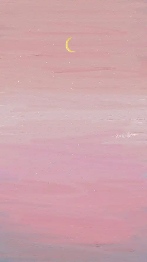 唯美清新油画治愈系手机壁纸