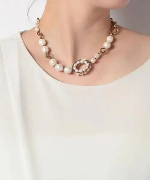 日系品牌anayi意大利产珍珠项链