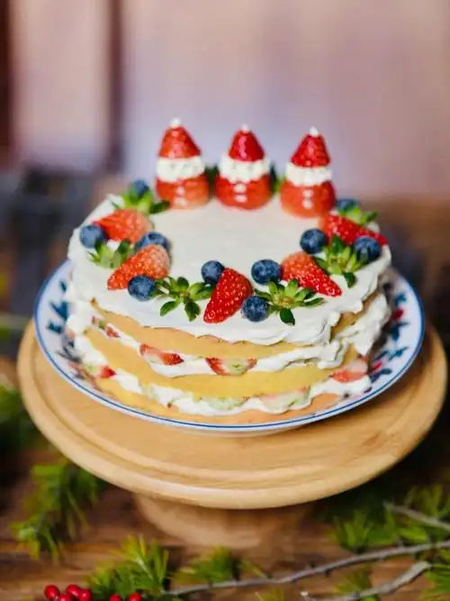 草莓裸蛋糕制作方法