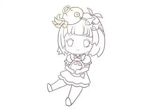 一步一步画双鱼座,可爱双鱼座怎么画