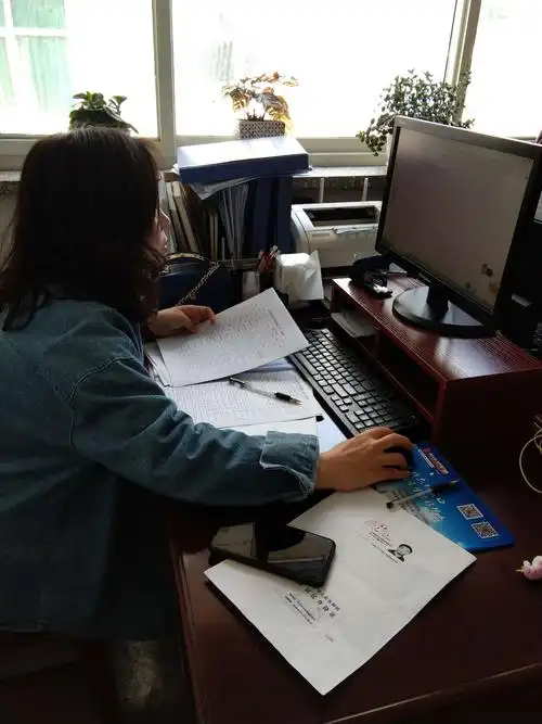 财务科工作照片