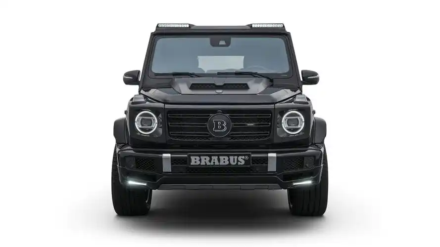 巴博斯操刀改装全新奔驰g500强悍的气势从外观武装到细节