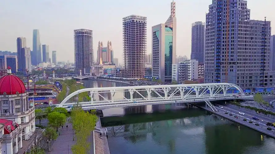 天津市海河进步桥