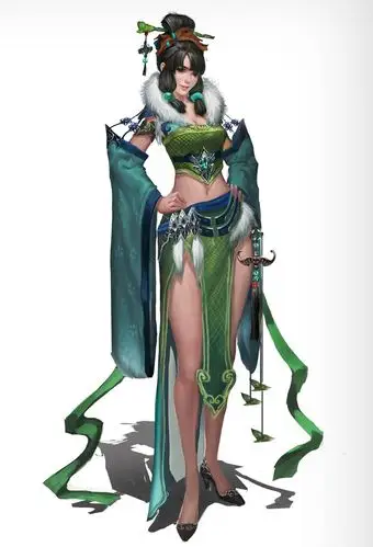 【3d动漫画素材篇】古典游戏角色之二