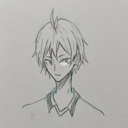 画了我们小忠#画画  #排球少年  #排球少年山口忠  #山口忠