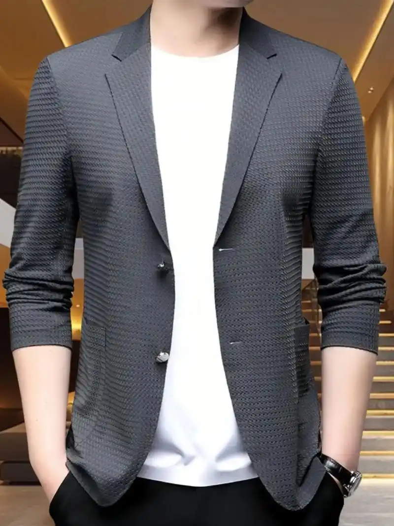 男神们~培蒙春季男士帅气无痕小西装外套来啦!设计