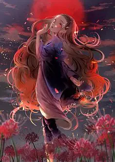 鬼灭之刃#灶门祢豆子#彼岸花515linela采集到風景と彼女1采集pixiv.