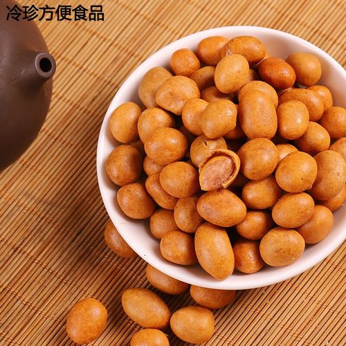辣铺乐福建厦门特产白鹭鱼皮花生花生豆鱼皮豆花生仁坚果炒年货休闲