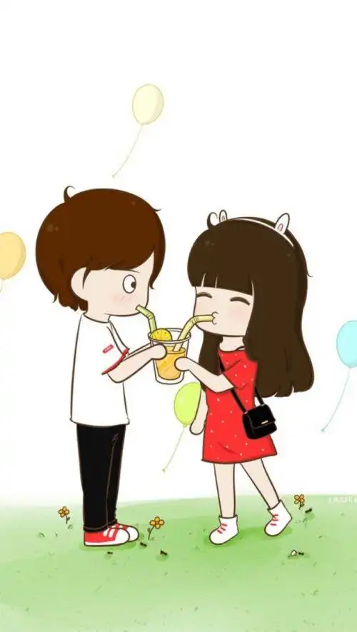 简单浪漫的爱_卡通动漫qq皮肤_我要个性网