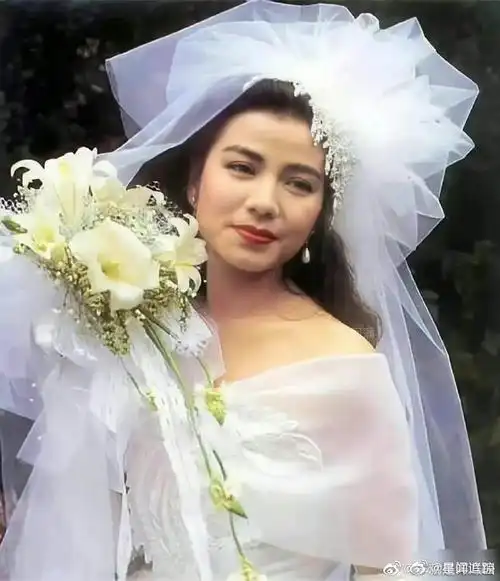 90年代女星婚纱照