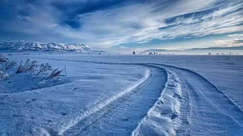 在雪地高清桌面壁纸曲目:宽屏:高清晰度:全屏