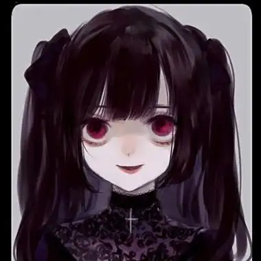 暗黑系二次元女生头像高清暗系二次元女生头像图片