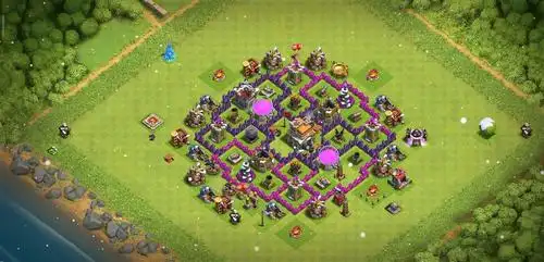 7本七本自由发挥,部落冲突阵型分享,7本七本自由发挥分享链接,7本七本