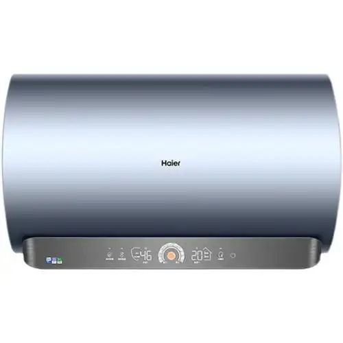 海尔净水洗澡3d速热电热水器电家用wifi智能ec6005mv5u1粗短款60升