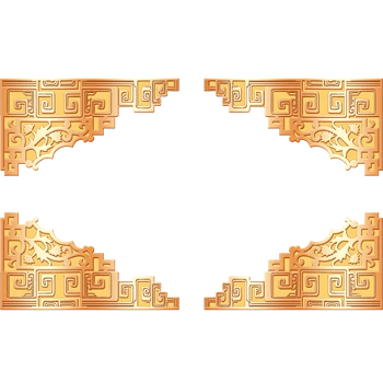 金色中国风背景