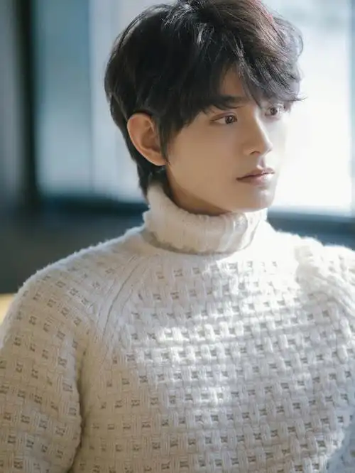 丁禹兮这次时尚芭莎的照片好有少女漫男主感