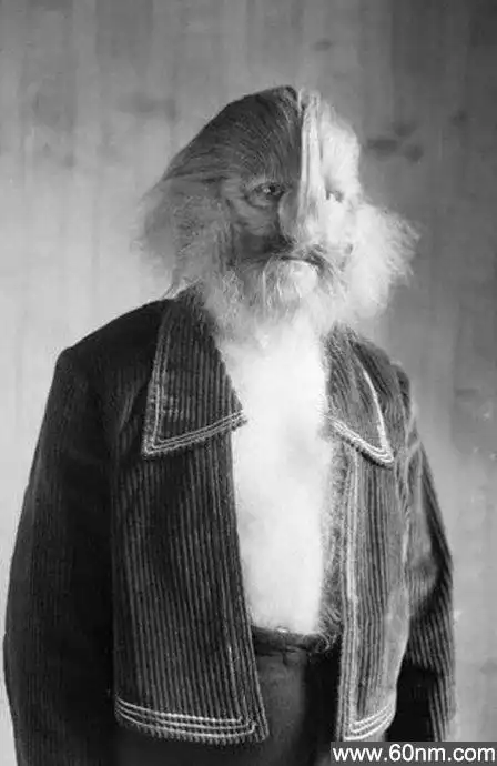 世界怪人长毛女图片