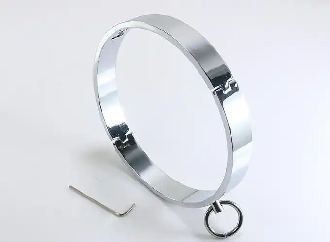 男用m字项圈夫妻激情性工具另类玩具金属情趣用品成人玩具奴调教