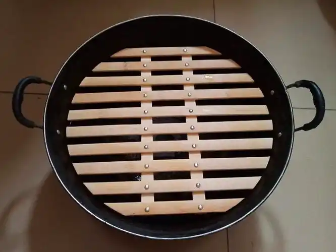 竹篦子竹蒸片家用蒸馍热馒头架子圆形无金属柳钉塑料蒸锅蒸架蒸格铆钉