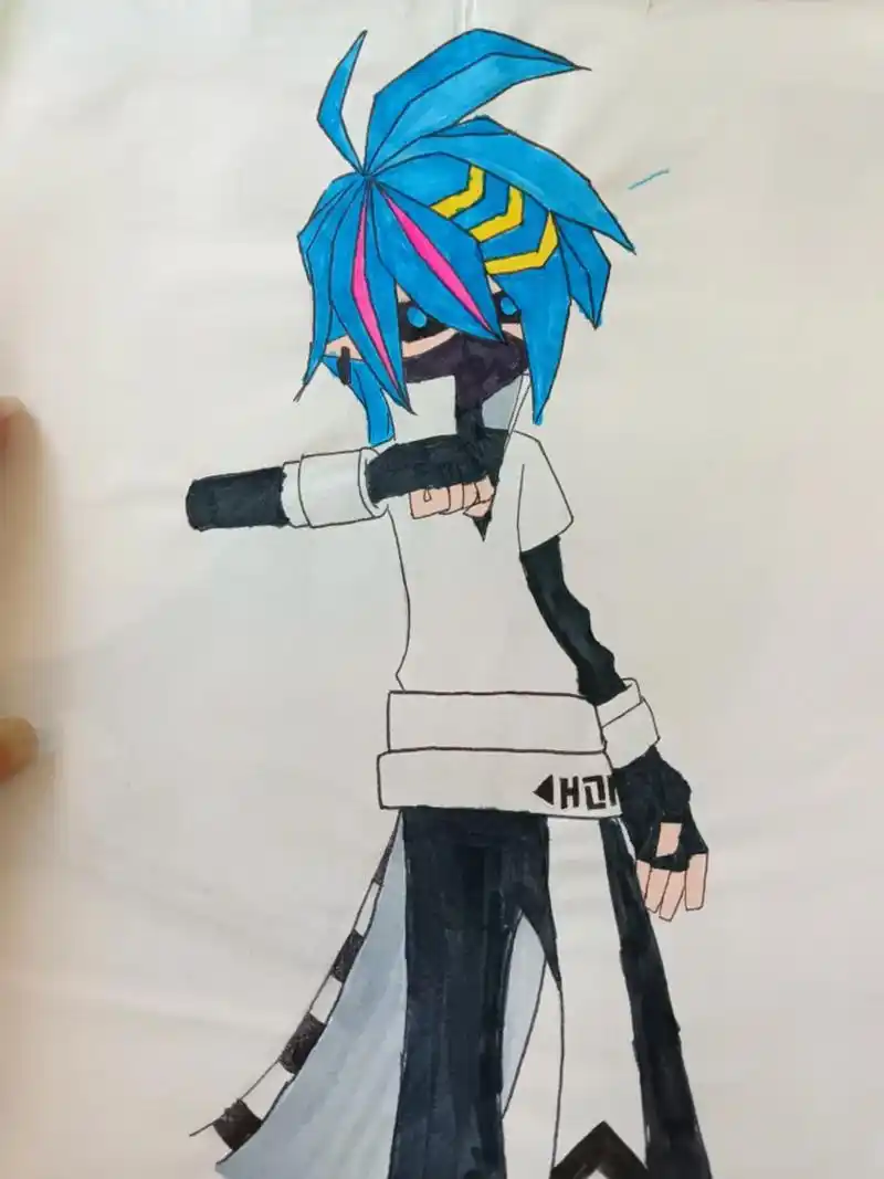 动漫手绘 #日常瞎画 #凹凸世界#神近耀 #凯莉 #凯柠 - 抖音