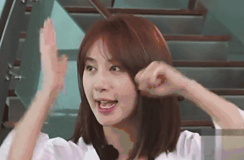 如果爱李菲儿演员综艺美女可爱gif动图_动态图_表情包下载_soogif