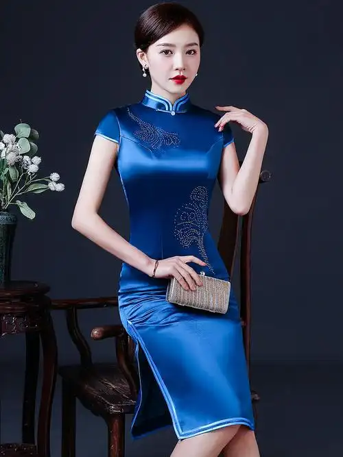 高端祺袍女旗袍优雅