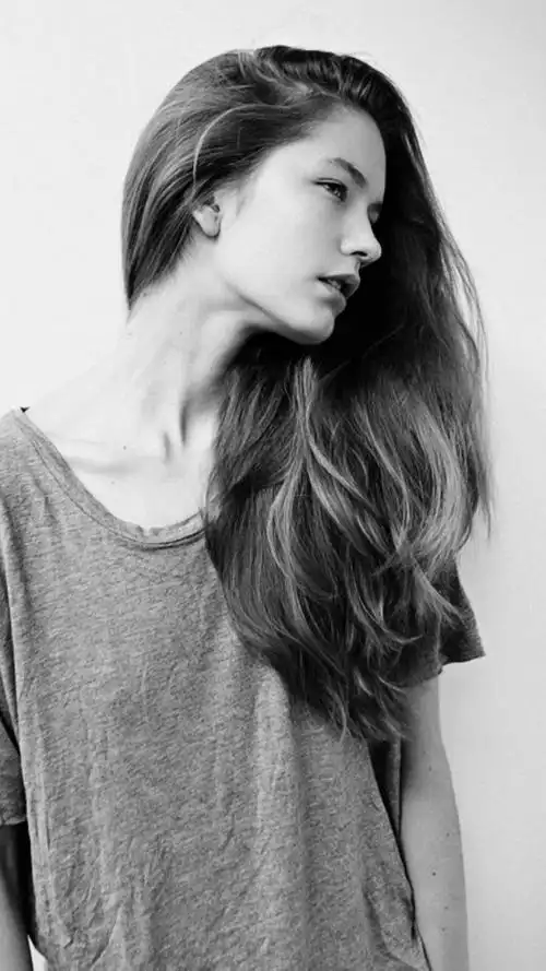 黑白欧美颓废美女