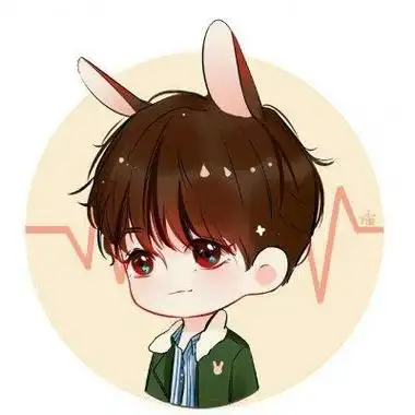 二次元呆萌男生头像