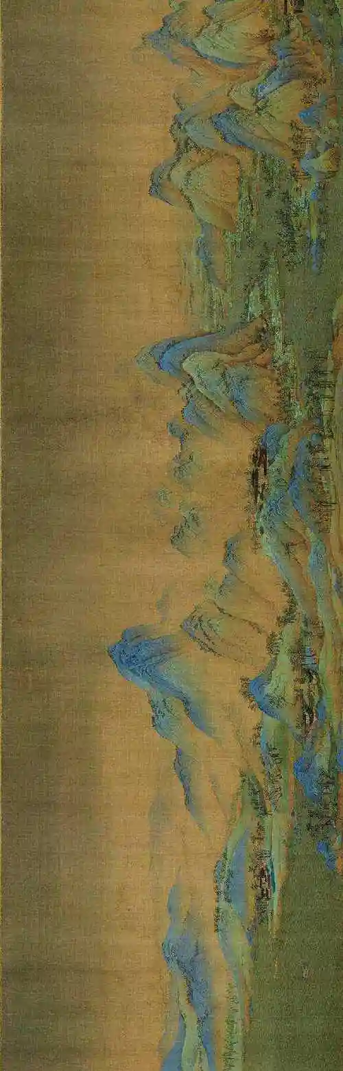 王希孟千里江山图高清全卷欣赏