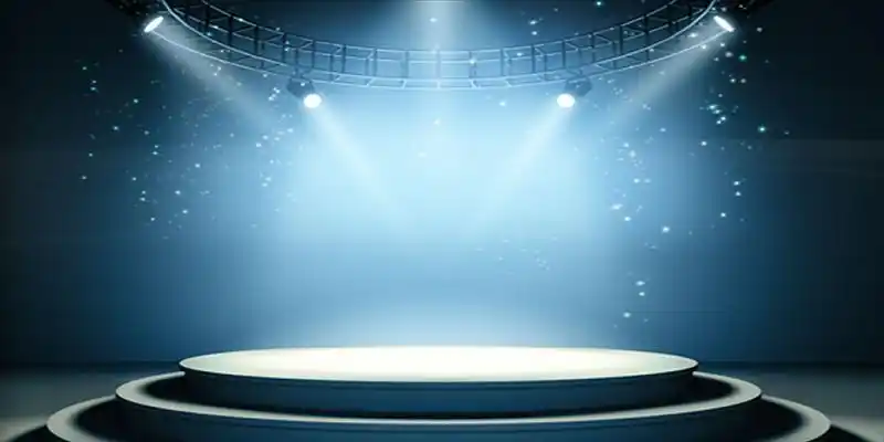 舞台灯光背景图片