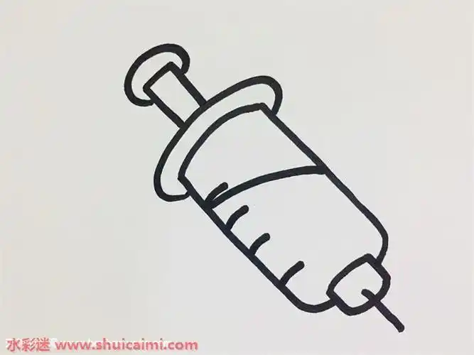 注射器怎么画注射器简笔画彩色拿针管的医生简笔画3针管简笔画的各种