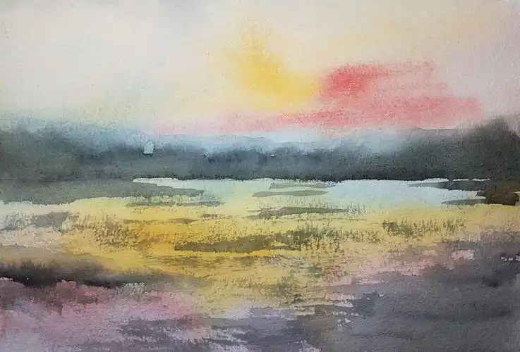 水彩风景 - 堆糖,美图壁纸兴趣社区